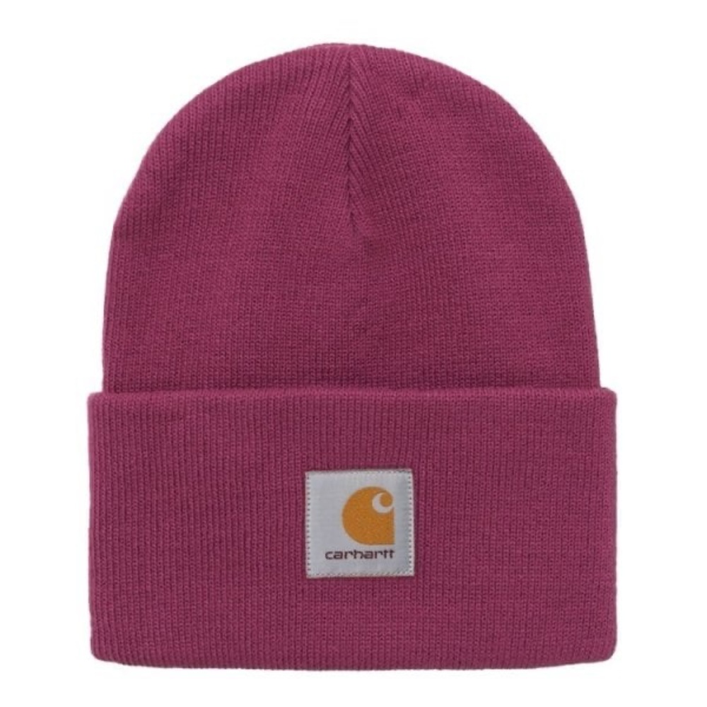 Carhartt WIP Acrylic Watch Hat Tulip Pink Purple